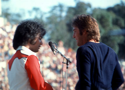 Billy Hinsche with Beach Boy Dennis Wilson