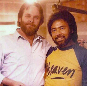 Carl Wilson and Billy Hinsche 1981